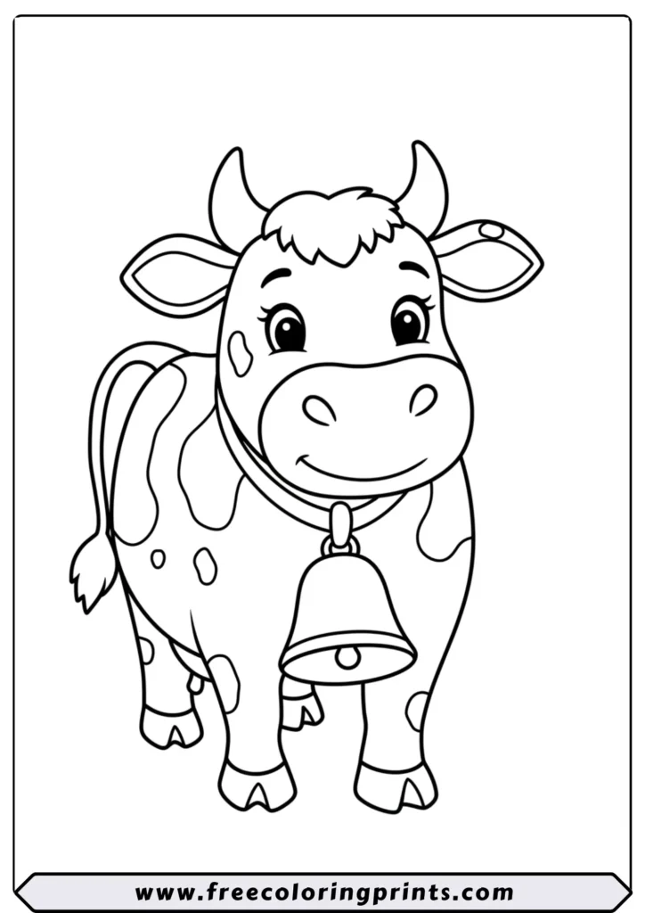 Cow with Big Bell